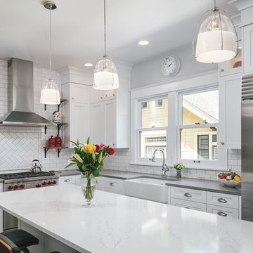 Historic Irvington Kitchen and Banquette