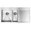 Zenduo Sink 6 I-F 15R Stainless Steel, Right