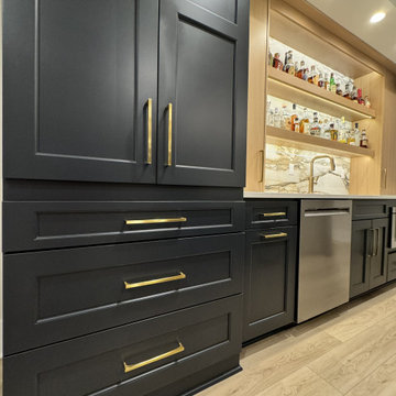 Custom Home Bar Design – Modern, Inviting, and Perfect for Entertaining