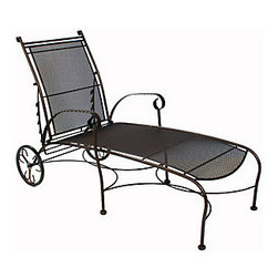 Meadowcraft Alexandria Chaise Lounge - Outdoor Chaise Lounges