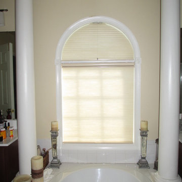 Custom Shaped Honeycomb Shades