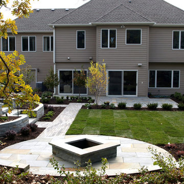 Contemporary Family Retreat & Sport Court