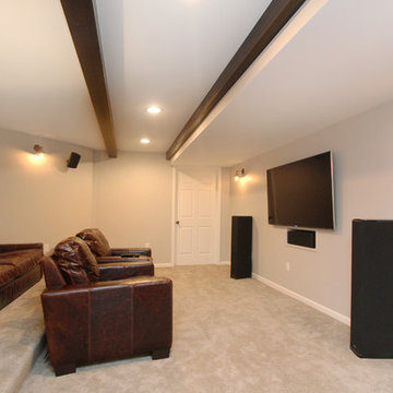 Modern Rustic Lower Level