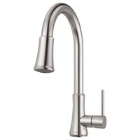 Austen White Fireclay 24" Single Bowl Farmhouse Undermount Kitchen Sink, Kit