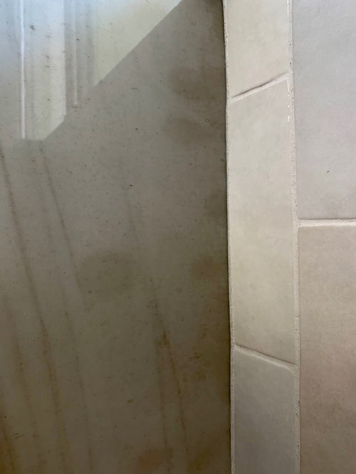 Quartzite stains from install?