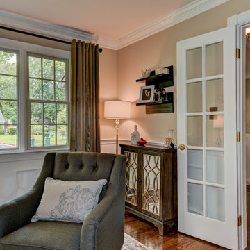 Transitional Living Room in Yardley, PA