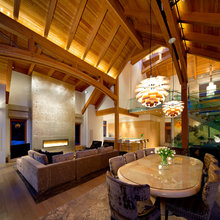 ambient lighting for slanted ceiling