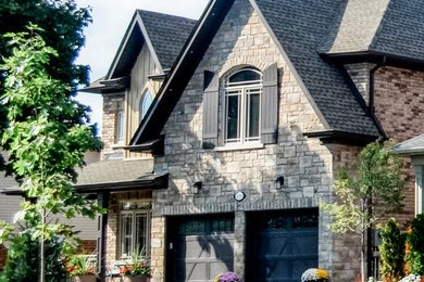 Traditional exterior home idea in Toronto