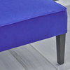 GDF Studio Charlotte Modern Simple Elegant Fabric Loveseat, Royal Blue