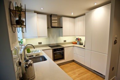 Photo of a contemporary kitchen in Essex.
