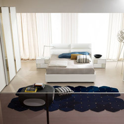 Modern Italian Bed / Bedroom Delta 04 by SPAR - $2,285.00 - Platform Beds