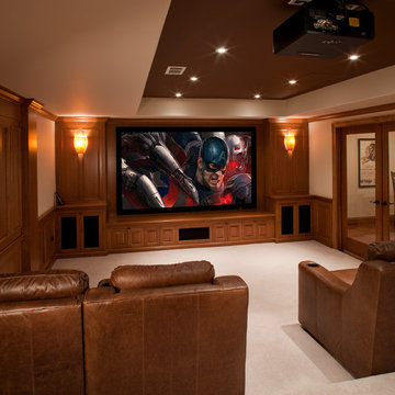 Family Entertainment Basement