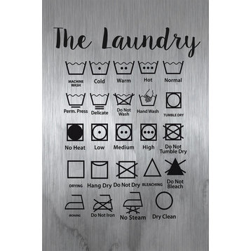 "The Laundry" Painting Print on Brushed Aluminum
