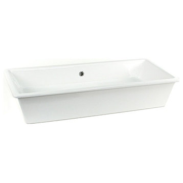Above Counter Vessel or Built-In Ceramic Sink