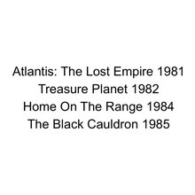 Atlantis: The Lost Empire 1981 Treasure Planet 1982 Home On The Range 1