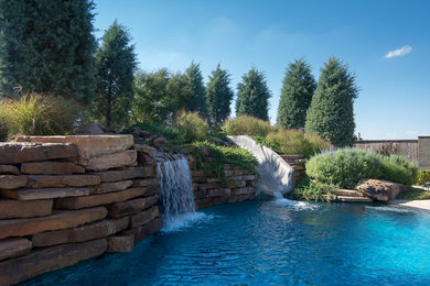 Inspiration for a timeless pool remodel in Oklahoma City