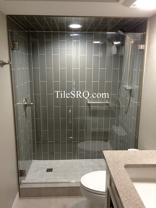 4x16 Ceramic Tile Installed In A Vertical Running Bond Master Save 4x16 Ceramic Tile Installed In A Vertical