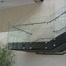 glass hand rail