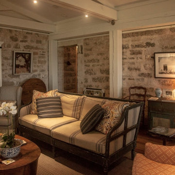 Historic preservation of Texas ranch by Chambers Architects.