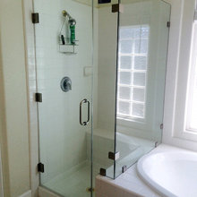 glass shower enclosure