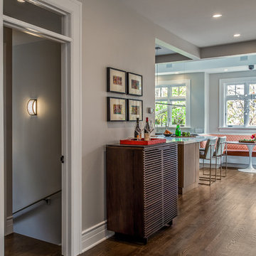 Chicago Lakewood Balmoral 1893 Farmhouse expands into contemporary living