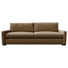 Nativa Interiors Revolution 95" Sofa, Brown, Depth: Classic