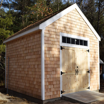 Jimmy's cedar shake shed