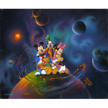 Disney Fine Art Disney World by Jim Warren
