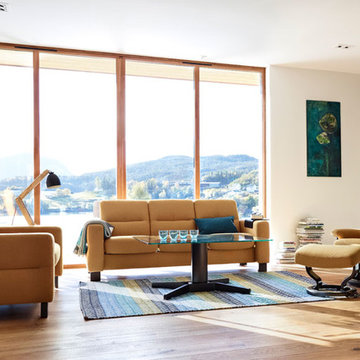 Stressless Wave High Back Seating Collection - Comfy Couches