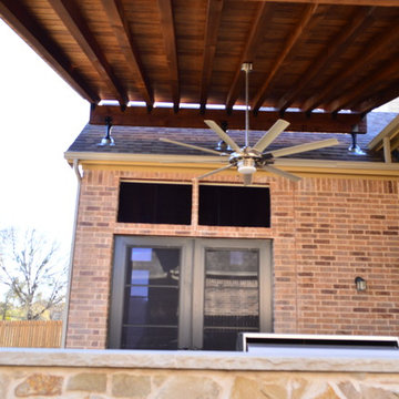 Fort Worth, TX, Outdoor Living Space Combination w/ 3-Season Room