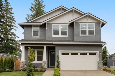 Arts and crafts exterior home photo in Portland