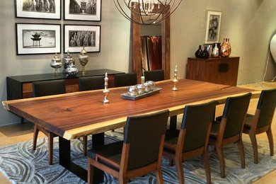 Solid slab Exotic Hardwood tables