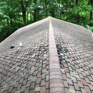 CertainTeed Landmark Pro shingles installed in Heather Blend