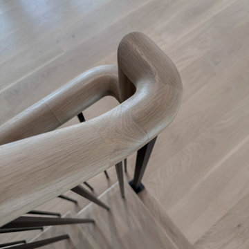 Project #122 | Freestanding Steel & Wood Staircase
