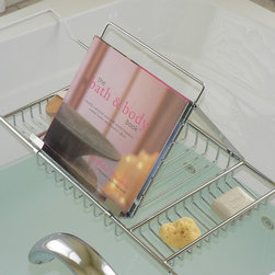 Taymor - Jumbo Bath Caddy with Book Rack - Bathroom Accessories