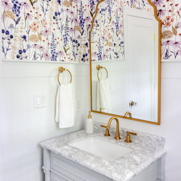 Sharon Custom Colonial Powder Room