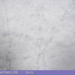 White Carrara Honed/Polished - Kitchen Countertops