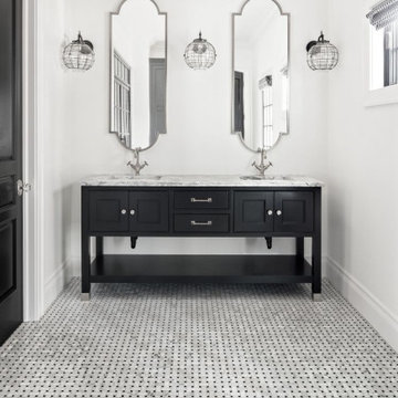 Black Double Vanity