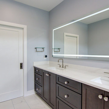 Primary Bath Retreat with Zero-Entry Shower and Heated Floors