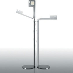 Una Reading Floor Lamp by Danese Milano - Floor Lamps