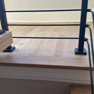 Project #147 | Modern Staircase with Seattle Style Stringer