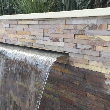 Contemporary Water Feature, Guernsey, Channel Islands