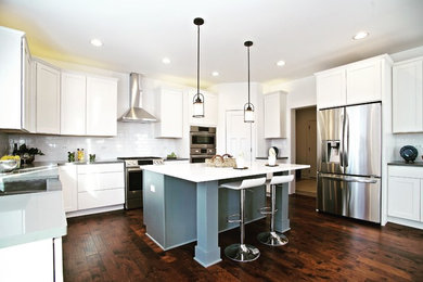 Inspiration for a transitional kitchen remodel in Chicago