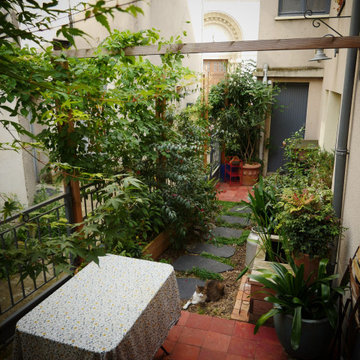 Un patio bohème