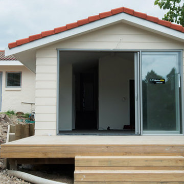 Extending a breezeblock Spanish hacienda styled home