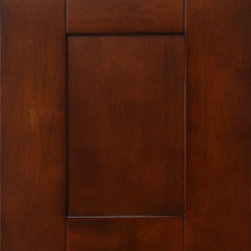 MAHOGANY SHAKER / Assembled Kitchen Cabinets - Kitchen Cabinetry