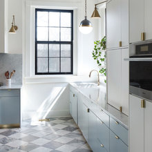 Cobblestone kitchen