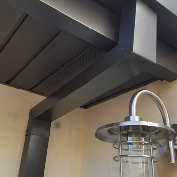 Cladding-Soffits, Fascia, Beams. Box Gutter "Tall" Glendale Ca.