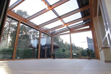 Glass conservatory