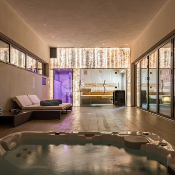 Project Sauna + Shower + Ice Machine